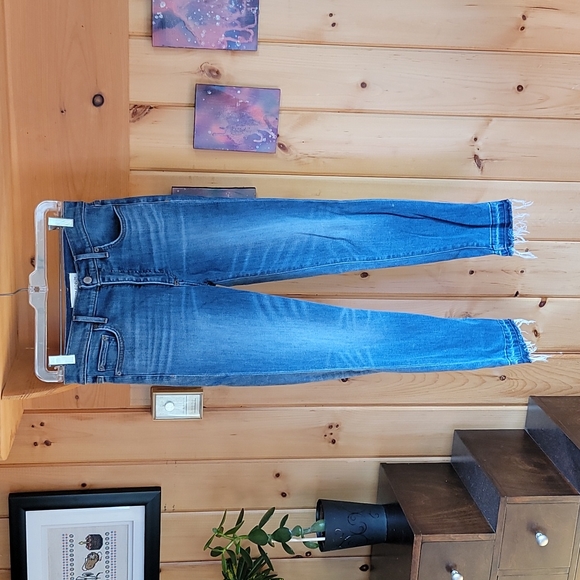 Denim Forum Denim - Aritzia Denim Forum Nico Midrise Skinny Crop